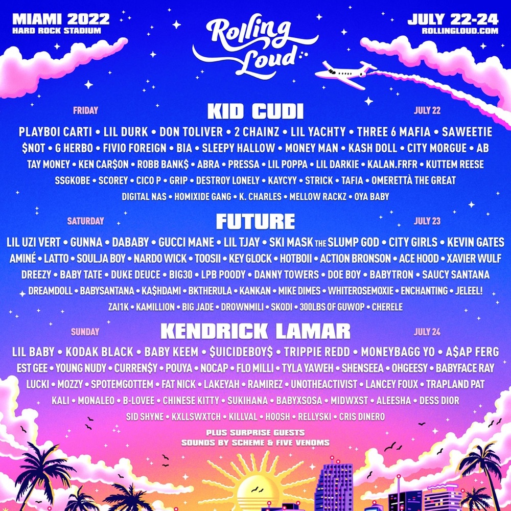 2022 Miami Rolling Loud 3-Day GA tickets. - Picture 3 of 3